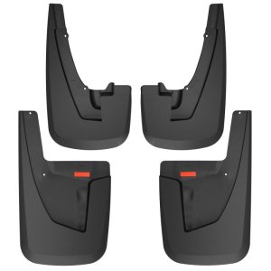 RAM 2500 Mud Guards - Front + Rear - Husky Liners - Custom Contoured - Black - `19-`22